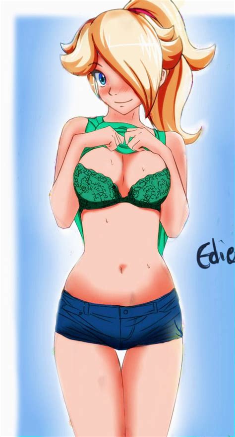 Rule 34 Blush Bra Ediiee Female Female Only Human Mario Series Nintendo Princess Rosalina