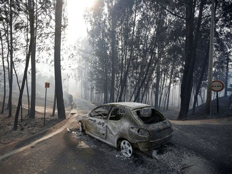 Images From Portugal Show Aftermath Of Deadly Wildfire That Killed 61