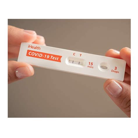 IHealth COVID 19 Antigen Rapid Test 2 Tests Per Pack FDA EUA