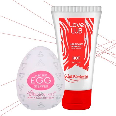 Kit Consolo Ovo Egg Masturbador Masculino Mais Lubrificante Hot