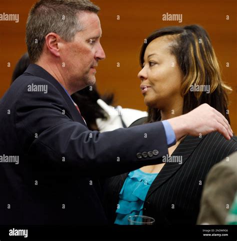 Denver Chief Deputy District Attorney Tim Twining Left Hugs Rosalind