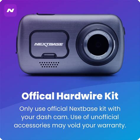 Nextbase Series Hard Wire Kit In Car Dash Camera For Nextbase