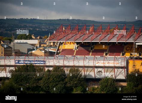 Valley Parade, Bradford City AFC Football Ground and Stadium, Bradford, West Yorkshire, England ...