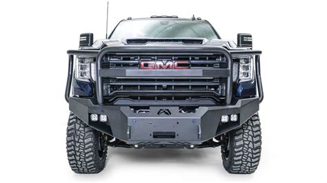 Fab Fours Gm20 A5050 1 Gmc Sierra 2500 3500 Hd 2020 2022 New Premium Front Bumper Winch Ready