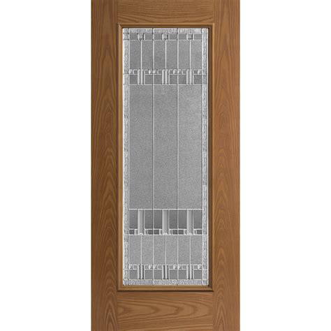 Blt X Belleville Series Woodgrain Textured Door Full Lite With