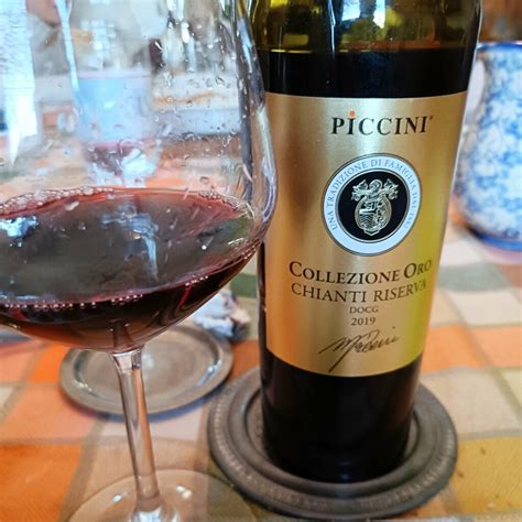 Chianti Riserva Piccini Collezione Oro 2019 L Enonauta