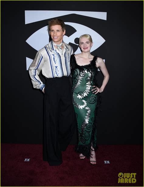 Eddie Redmayne And Gayle Rankin Wear Fashionable Looks For Their Two