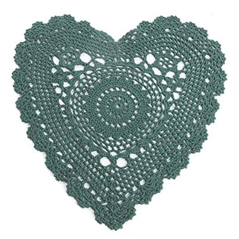 Crochet Heart Doilies Crochet For Beginners