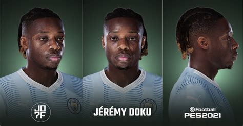 Jérémy Doku PES 2021 PC MOD Jo7 Facemaker s Ko fi Shop Ko fi