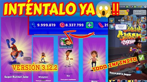 COMO HACKEAR SUBWAY SURFERS VERSIÓN ACTUALIZADO 3 12 2 FACIL YouTube