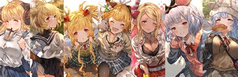 Anila Vikala Andira Vajra Catura And 2 More Granblue Fantasy