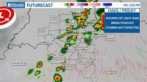 Kentucky Derby Oaks And Thurby Weather Forecast Whas11