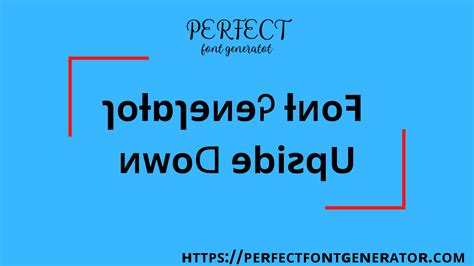 Upside Down Font Generator. Create Upside Down Text Online