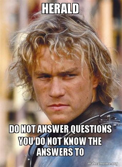 Questions With No Answers Meme Slideshare