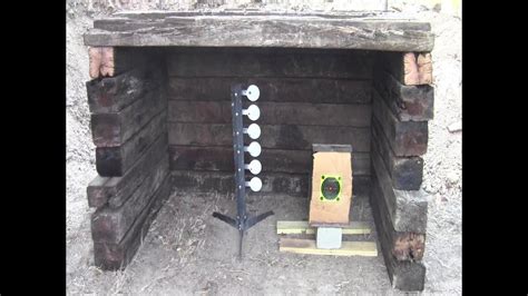 Build A Small Backyard Shooting Range Youtube