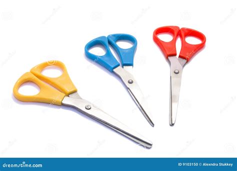 Colorful scissors stock photo. Image of isolated, choice - 9103150