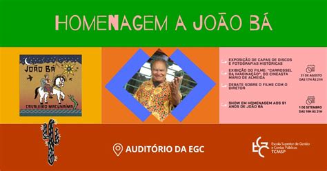 Escola de Gestão e Contas do TCMSP homenageia João Bá Tribunal de