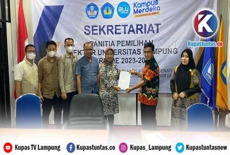 Kupas Tuntas Bertambah Dua Kini Ada Empat Bakal Calon Rektor Unila