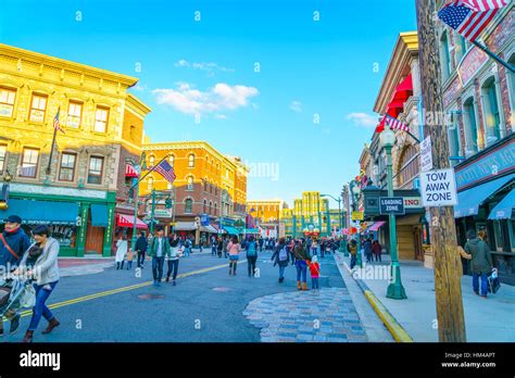 OSAKA, JAPAN - December 1, 2015: Universal Studios Japan (USJ ...