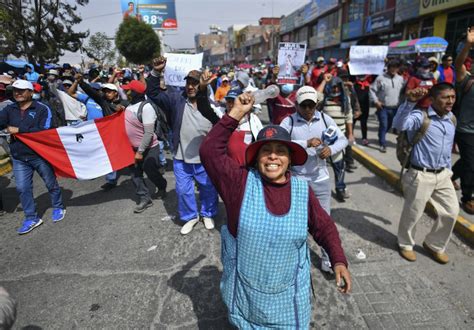 Sindicatos Y Organizaciones Retoman Paro Nacional En Perú Diario El