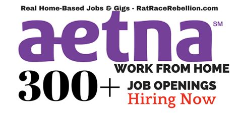 300 Telework Jobs Open Now At Aetna Work From Home Jobs By Rat Race