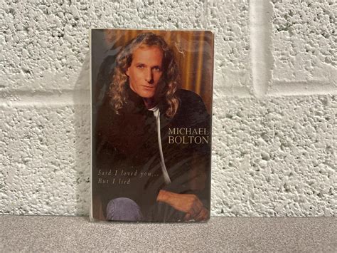 Said I Loved You But I Lied Single Single By Michael Bolton Cd