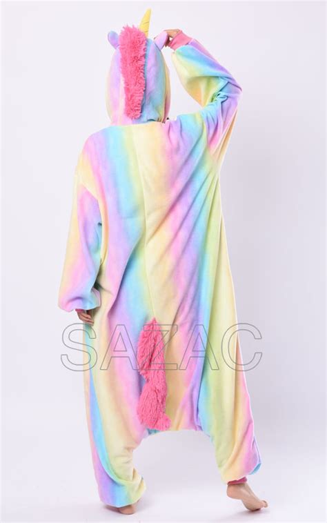 Regenbogen Einhorn Onesie Sazac Kigurumi Onesie Wonderland