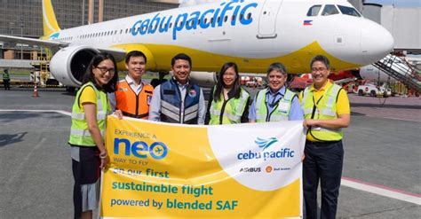 Cebu Pacific Operates Its First SAF Powered Commercial Flight