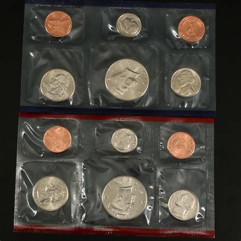 11 United States Uncirculated Mint Sets Including A 1997 2000 And