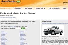 Used Nissan Frontier for Sale by Owner: Buy Nissan Frontier Trucks