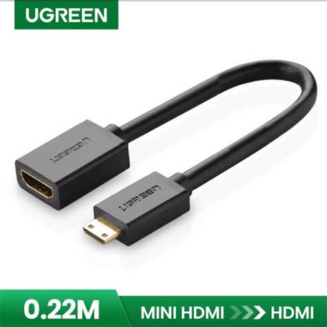 Jual Ugreen Mini Hdmi To Hdmi Female P Ugreen Adapter Mini Hdmi