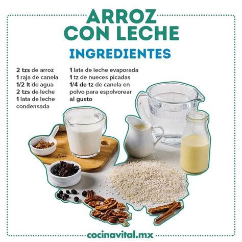 Cremoso Arroz Con Leche Tradicional Con La Receta De La Abuela Arroz