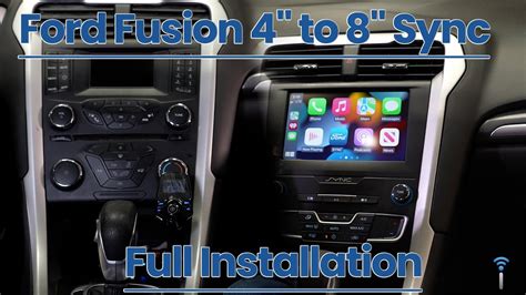 Ford Fusion To Sync Touchscreen Upgrade Youtube