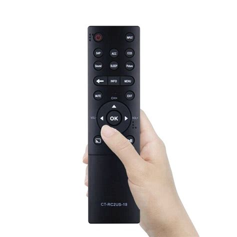 Ct Rc Us Remote Control Replaced For Led L U L U L U