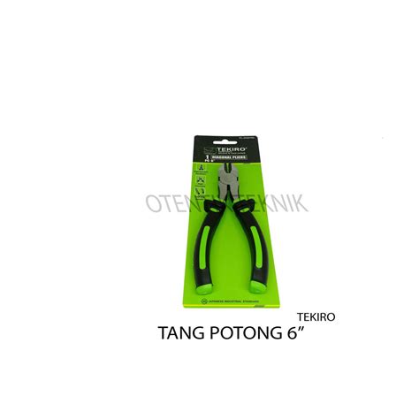 Jual TEKIRO TANG POTONG 6 INCI DIAGONAL PLIERS 6 INCH Shopee Indonesia