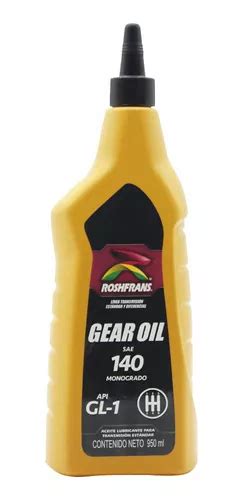 Aceite Roshfrans De Transmisión Estandar Sae 140 950ml Gear Meses sin