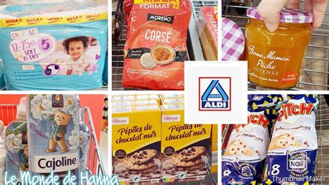 Aldi France Arrivage Bons Plans Courses Youtube