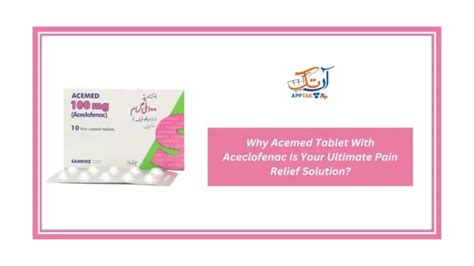 Ppt Why Acemed Tablet With Aceclofenac Is Your Ultimate Pain Relief