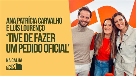 Tive Que Fazer Um Pedido Oficial Na Calha Ana Patr Cia Carvalho