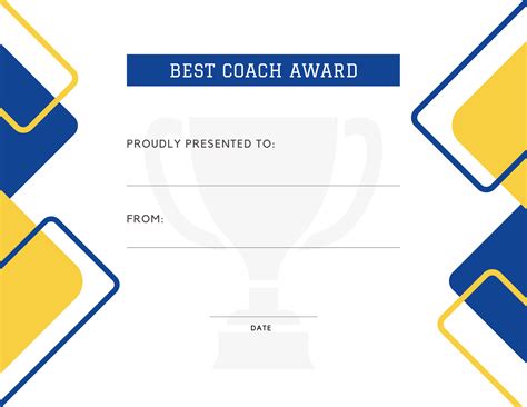 Sports Award Certificates Free And Customizable Designs