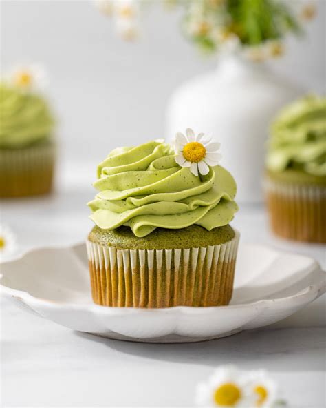 Matcha Cupcakes Takes Two Eggs