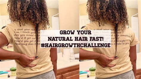 HOW I GREW MY HAIR IN A MONTH USING ONE PRODUCT LET THE HAIR GROWTH