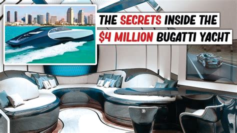 The Secrets Inside The Million Bugatti Niniette Yacht Youtube