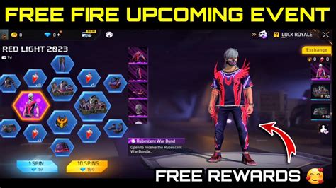 Red Light 2023 🔥 Ff New Event Free Fire Upcoming Event Ff New Event Ff Upcoming Event