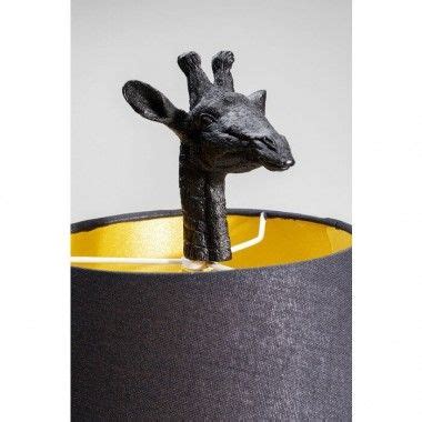 Black Giraffe Table Lamp Cm Kare Design Loft Attitude