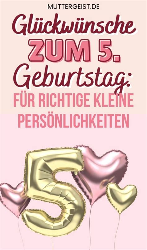 Gl Ckw Nsche Zum Geburtstag F R Richtige Kleine Pers Nlichkeiten