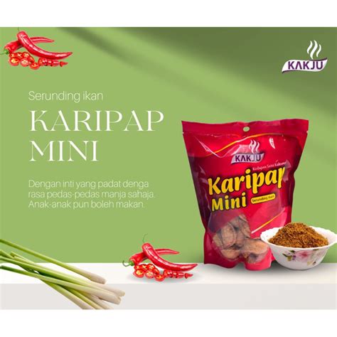 Karipap Mini Serunding Ikan Kak Ju Ready Stok G Terengganu Shopee