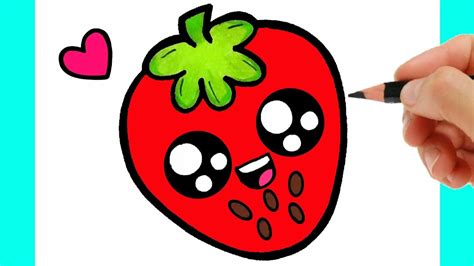 Come Disegnare Una Fragola Kawaii Youtube