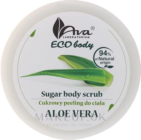 Ava Laboratorium Eco Body Natural Sugar Scrub Aloe Vera Body Scrub