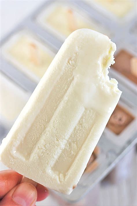 Vanilla And Chocolate Homemade Ice Cream Bars Now Cook This